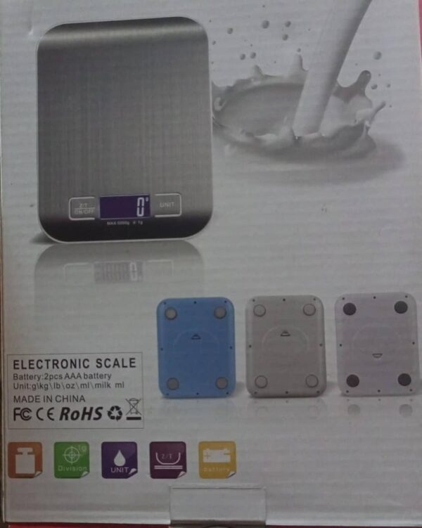 Eletronic kitchen scale