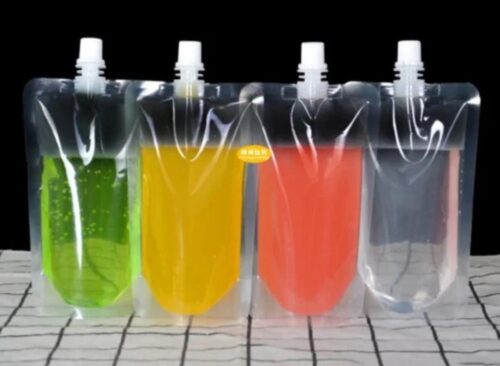 STAND UP SPOUT POUCHES  (50PCS)       150ML