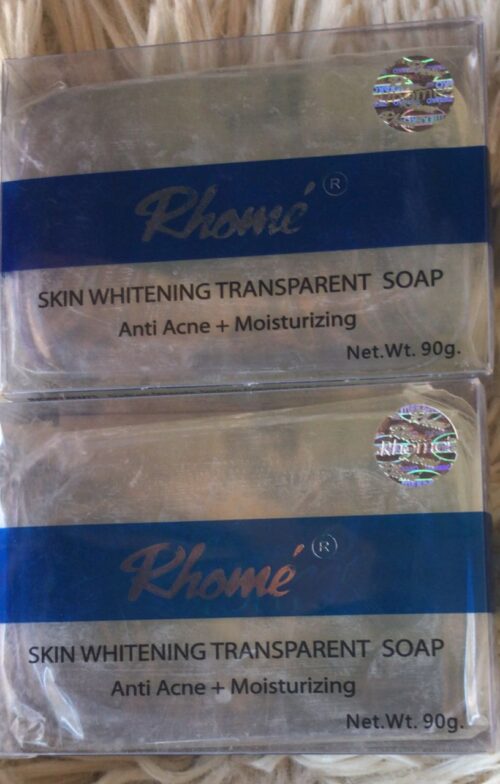 RHOME SKIN WHITENING TRANSPARENT SOAP