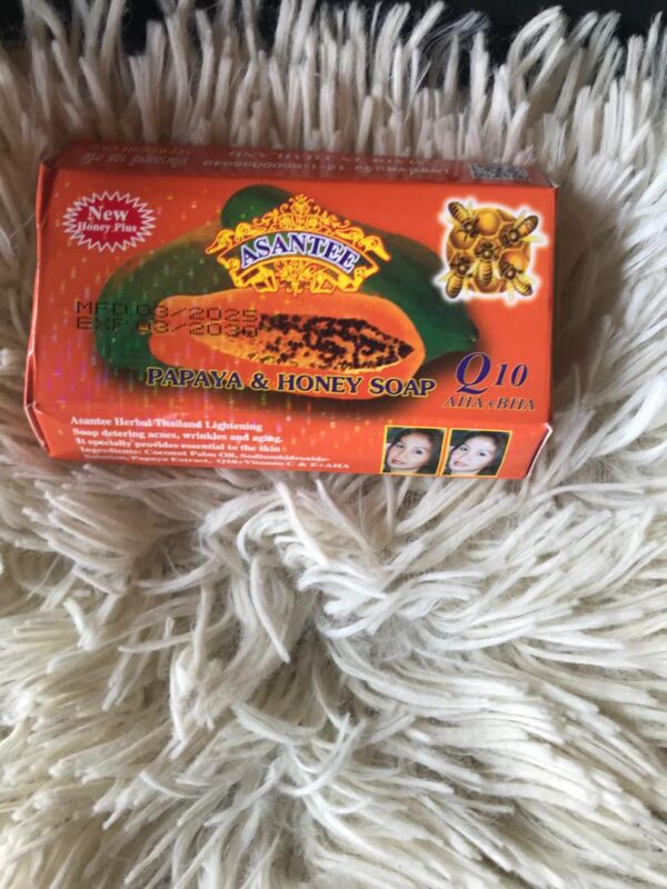 ASANTEE PAPAYA & HONEY SOAP