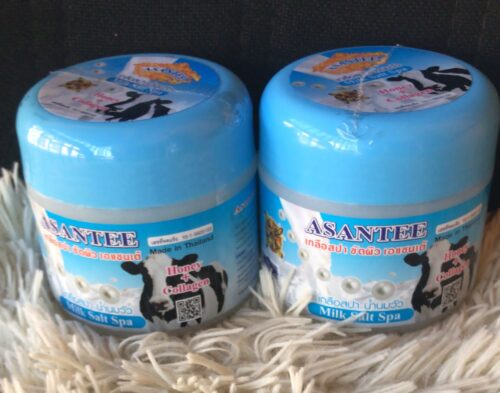 ASANTEE MILK SALT SPA WITH HONEY + COLLAGEN