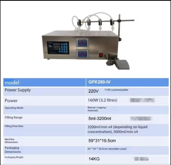 AUTOMATIC FILLING MACHINE